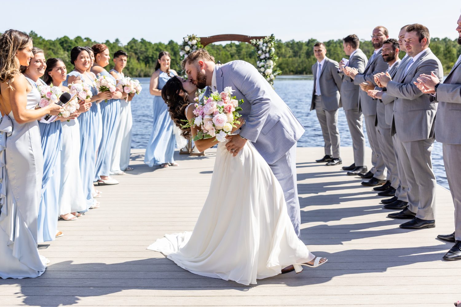 Lindsey and Peter wedding photographed by Accent Event Group