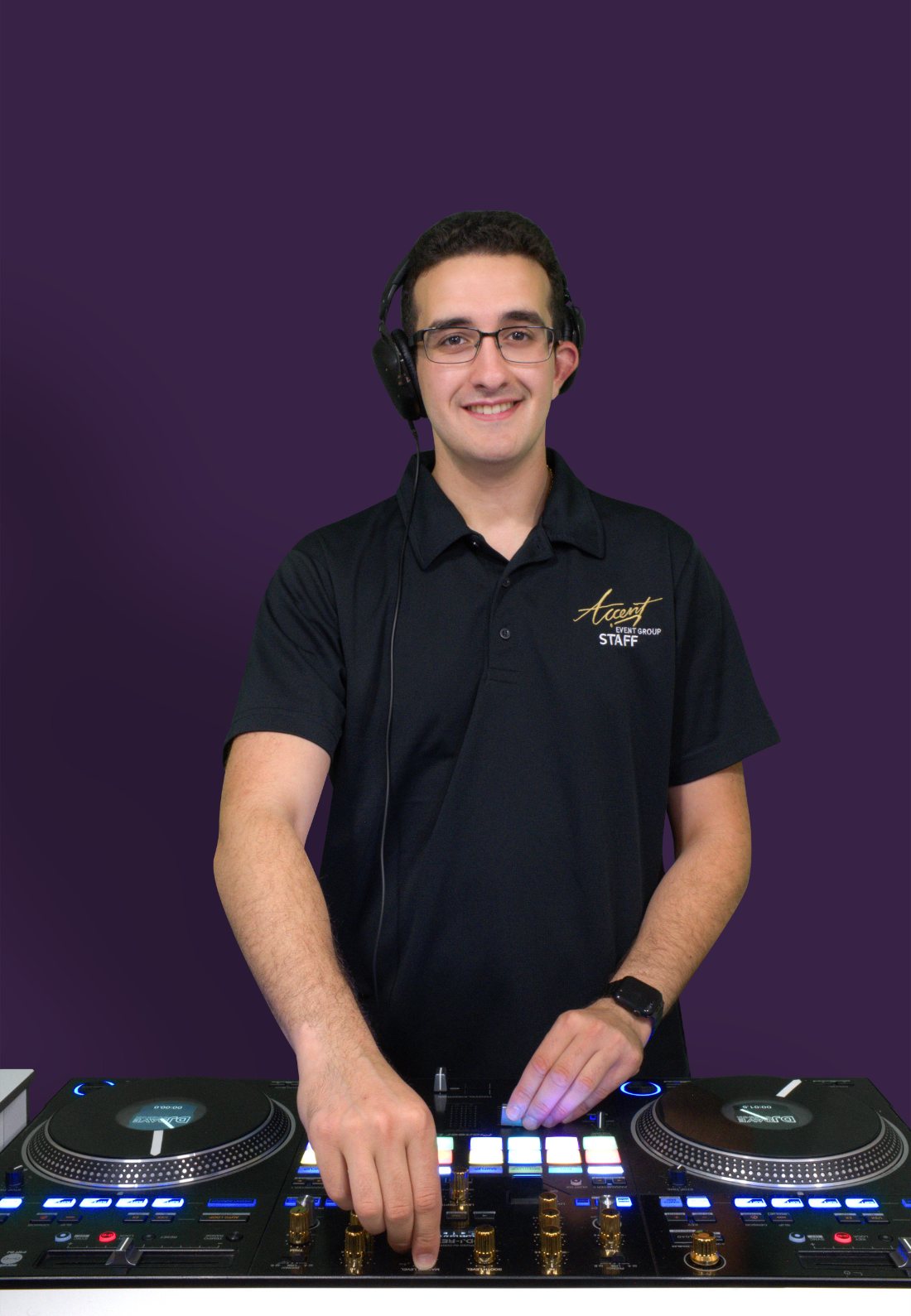 DJ Dave Gordon, owner of Accent Event Group